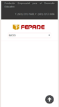 Mobile Screenshot of fepade.org.sv